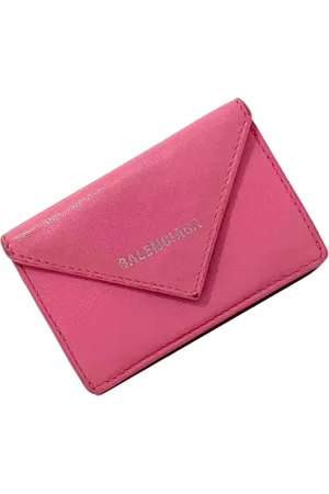 Balenciaga Femme, Pre-owned, Rose, Taille: ONE Size Pre-owned Cuir petite-maroquinerie
