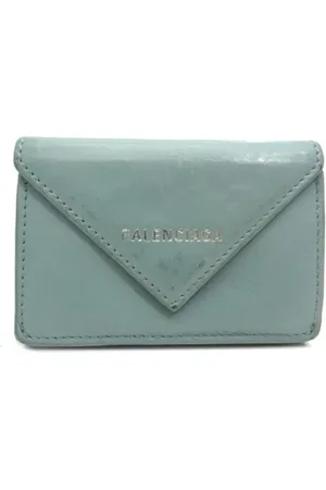 Balenciaga Femme, Pre-owned, Bleu, Taille: ONE Size Pre-owned Cuir petite-maroquinerie