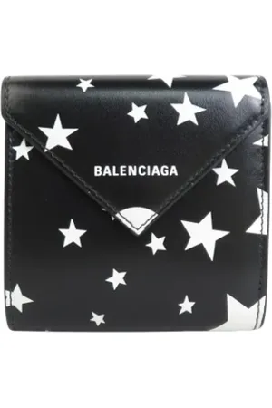 Balenciaga Unisex, Pre-owned, Noir, Taille: ONE Size Pre-owned Cuir petite-maroquinerie