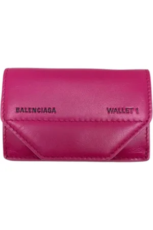 Balenciaga Femme, Pre-owned, Rose, Taille: ONE Size Pre-owned Cuir petite-maroquinerie