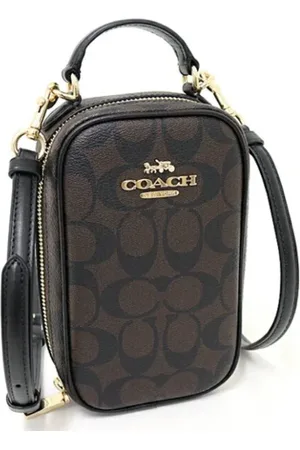 Coach Femme, Pre-owned, Noir, Taille: ONE Size Pre-owned Toile sacs-ports-paule
