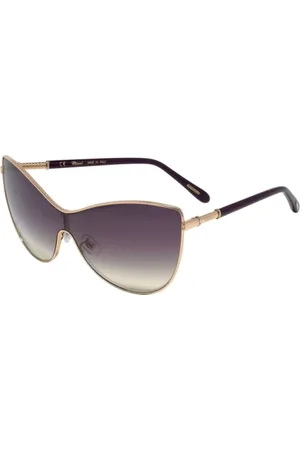 Chopard Femme, Accessoires, Jaune, Taille: ONE Size Lunettes de soleil femme en acétate doré
