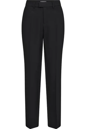 Mos Mosh Femme, Pantalons, Noir, Taille: 40 FR Pantalon Noir Classique Slim-fit