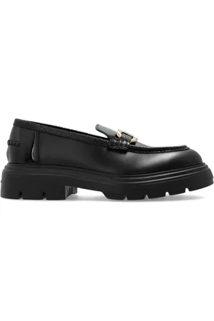 Salvatore Ferragamo Femme, Chaussures, Noir, Taille: 40 EU Mocassins Brooke