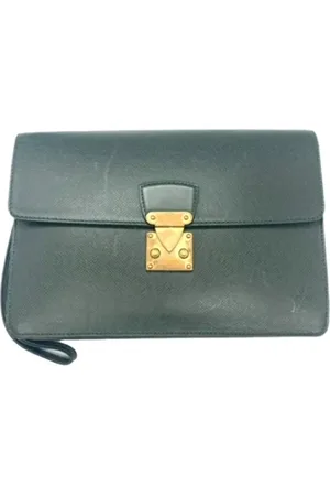 LOUIS VUITTON Femme, Pre-owned, Vert, Taille: ONE Size Pre-owned Cuir pochettes-minaudieres