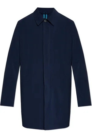 Paul Smith Homme, Manteaux, Bleu, Taille: S Manteau avec découpe