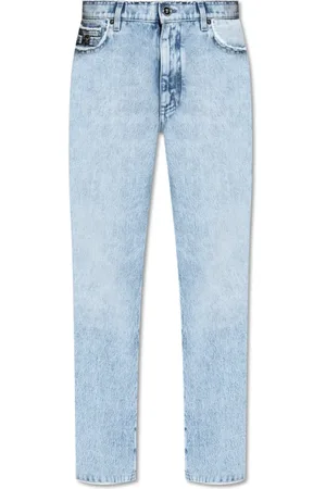 VERSACE Homme, Jeans, Bleu, Taille: W31 Jean avec logo