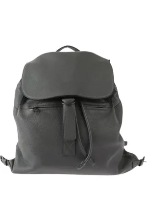 Bottega Veneta Femme, Pre-owned, Gris, Taille: ONE Size Pre-owned Cuir sacs-dos