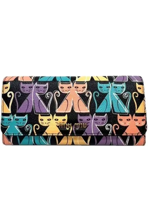 Miu Miu Femme, Pre-owned, Multicolore, Taille: ONE Size Pre-owned Cuir petite-maroquinerie