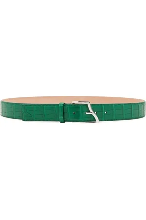 Silvano Biagini Femme, Accessoires, Vert, Taille: 125 CM Ceinture Wave High Vert