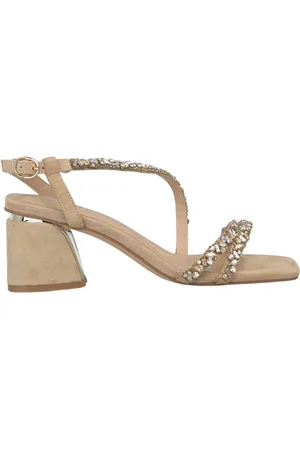 Alma en Pena Femme, Chaussures, , Taille: 37 EU Sandale à bride en strass et bout carré