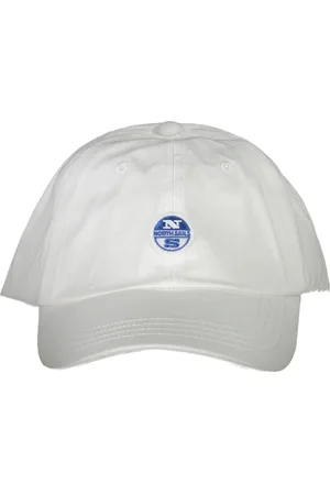 North Sails Unisex, Accessoires, Blanc, Taille: ONE Size Casquette élégante blanche avec logo