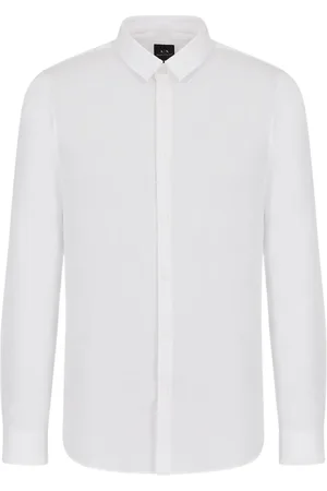 Armani Exchange Homme, Chemises, Blanc, Taille: L Chemise Blanche 8Nzc31-Zn28Z