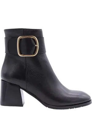 Donna Lei Femme, Chaussures, Noir, Taille: 37 EU Élégantes Bottines Bridgerton Style