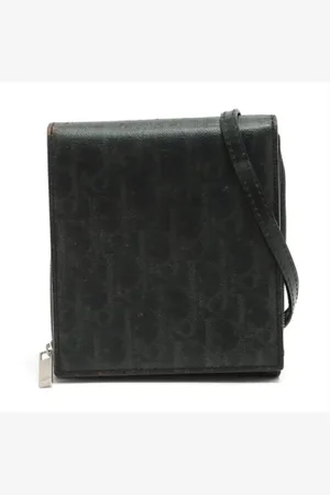 Dior Homme, Pre-owned, Noir, Taille: ONE Size Pre-owned Cuir sacs-ports-paule