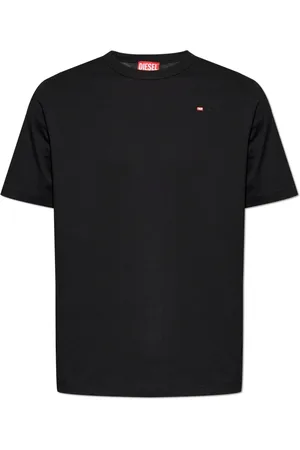 Diesel Unisex, Tops, Noir, Taille: L T-shirt T-Adjust-Microdiv