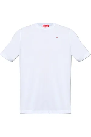 Diesel Unisex, Tops, Blanc, Taille: 2XL T-Shirt T-Adjust-Microdiv