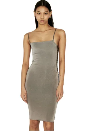 Isa Boulder Femme, Robes, Gris, Taille: 40 FR Robe Midi en Tricot