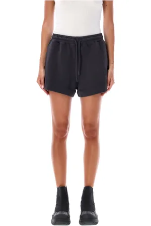 Ganni Femme, Shorts, Noir, Taille: 40 FR Shorts Élastiques Isoli Légers Phantom Aw24