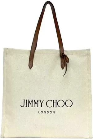 Jimmy Choo Femme, Pre-owned, , Taille: ONE Size Pre-owned Tissu cabas