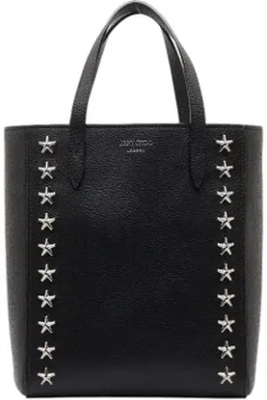 Jimmy Choo Femme, Pre-owned, Noir, Taille: ONE Size Pre-owned Tissu sacs-ports-paule