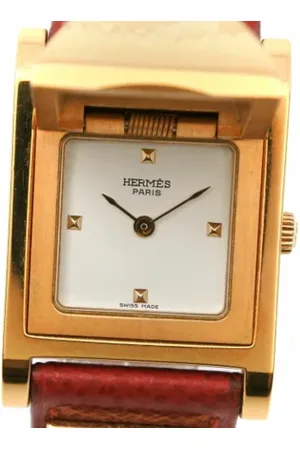 Hermès Femme, Pre-owned, Jaune, Taille: ONE Size Pre-owned Acier inoxydable montres
