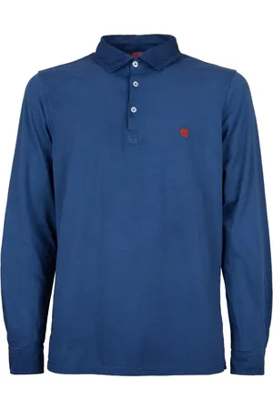 Gallo Homme, Tops, Bleu, Taille: 2XL Polo en Coton Bleu