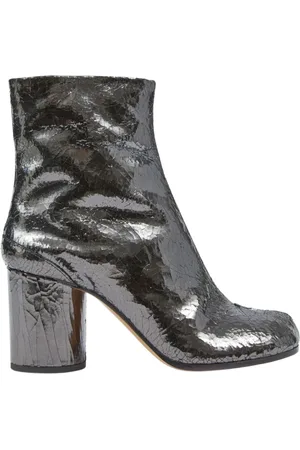 Maison Margiela Femme, Chaussures, Gris, Taille: 36 EU Bottes Élégantes pour Amateurs de Mode