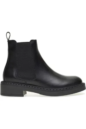 Frau Femme, Chaussures, Noir, Taille: 39 EU Bottines Chelsea