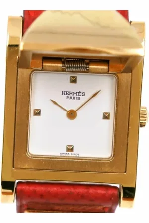 Hermès Femme, Pre-owned, Jaune, Taille: ONE Size Pre-owned Metal montres