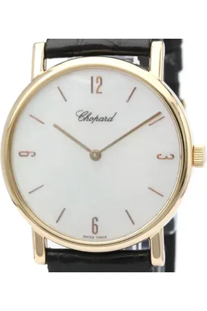 Chopard Homme, Pre-owned, Noir, Taille: ONE Size Pre-owned Cuir montres