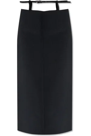 The Attico Femme, Jupes, Noir, Taille: 36 FR Jupe avec Ceinture