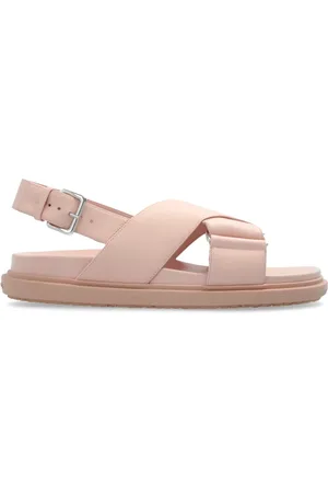 Marni Femme, Chaussures, Rose, Taille: 38 EU Sandales en cuir
