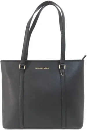 Michael Kors Femme, Pre-owned, Noir, Taille: ONE Size Pre-owned Plastique cabas