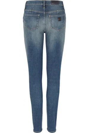 Armani Exchange Femme, Jeans, Bleu, Taille: W28 Jean Slim Bleu Aw24