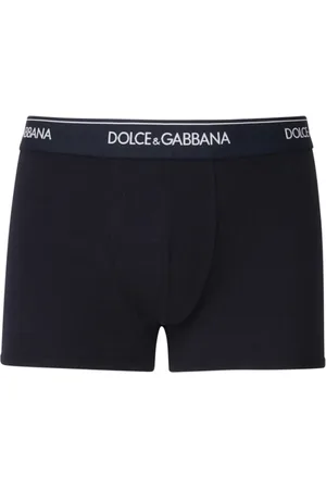 Dolce & Gabbana Homme, Sous-vêtements, Bleu, Taille: M Sous-vêtements en jersey de coton stretch bleu