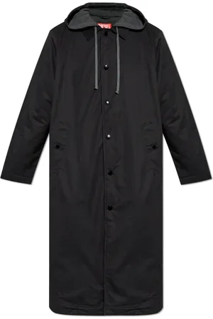 Diesel Homme, Manteaux, Noir, Taille: M Veste à capuche J-Marlon