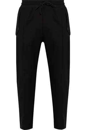 Moschino Homme, Pantalons, Noir, Taille: S Pantalon plissé