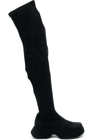 vic matiè Femme, Chaussures, Noir, Taille: 37 EU Bottes Noires au-dessus du Genou