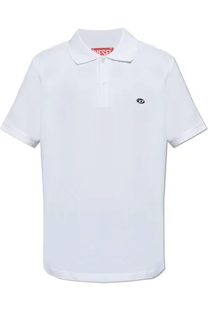 Diesel Homme, Tops, Blanc, Taille: L Polo T-Rejust-Doval-Pj