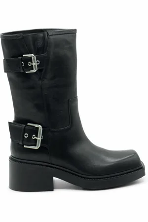 vic matiè Femme, Chaussures, Noir, Taille: 37 EU Biker-Boot Fray Noir