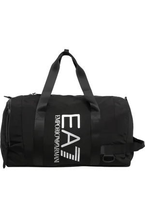 EA7 Homme, Sacs, Noir, Taille: ONE Size Sac de sport ajustable avec logo
