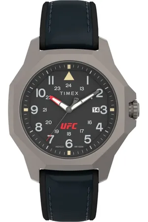 Timex Homme, Accessoires, Gris, Taille: ONE Size Montre Analogique UFC Reveal