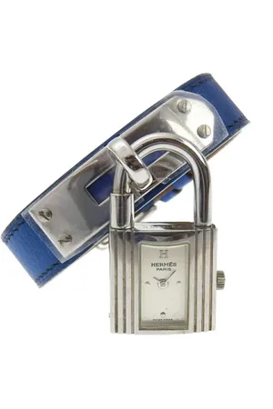 Hermès Femme, Pre-owned, Gris, Taille: ONE Size Pre-owned Acier inoxydable montres