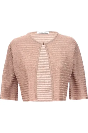 ANTONINO VALENTI Femme, Pulls, , Taille: 38 FR Lurex Cardigan Bolero 