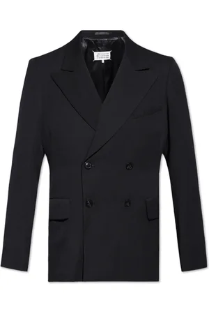 Maison Margiela Homme, Vestes, Noir, Taille: M Blazer en laine