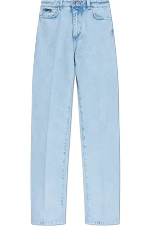 Dolce & Gabbana Femme, Jeans, Bleu, Taille: 40 FR Jean avec logo