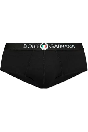 Dolce & Gabbana Homme, Sous-vêtements, Noir, Taille: S Slip en coton