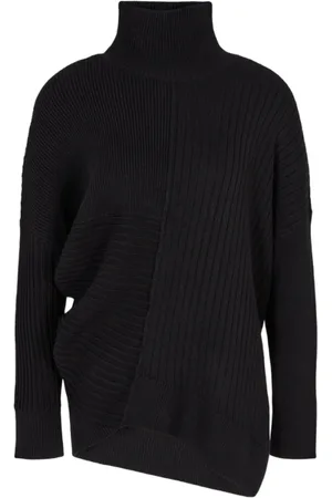 Armani Exchange Femme, Pulls, Noir, Taille: 36 FR Pull en Laine Douce