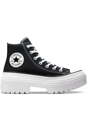 Converse Femme, Chaussures, Noir, Taille: 35 EU Baskets montante emblématique Chuck